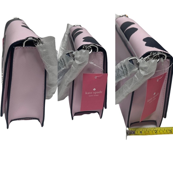 Last Chance…Kate Spade New York Cameron Grand Flora Convertible Crossbody pink - Picture 15 of 16
